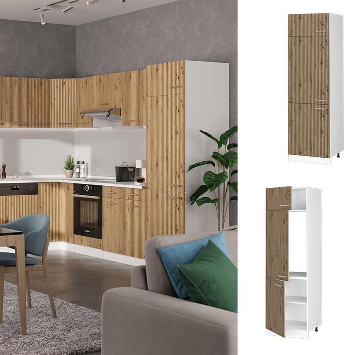 Produktbild Vicco Kühlumbauschrank R-Line (60 x 57.20 x 207 cm)