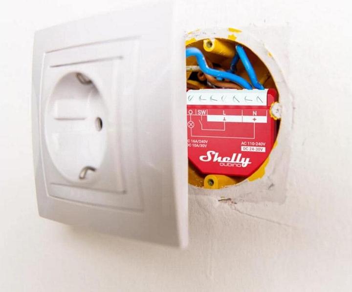 Actual product image Shelly Qubino Wave 1PM (Switch actuator)