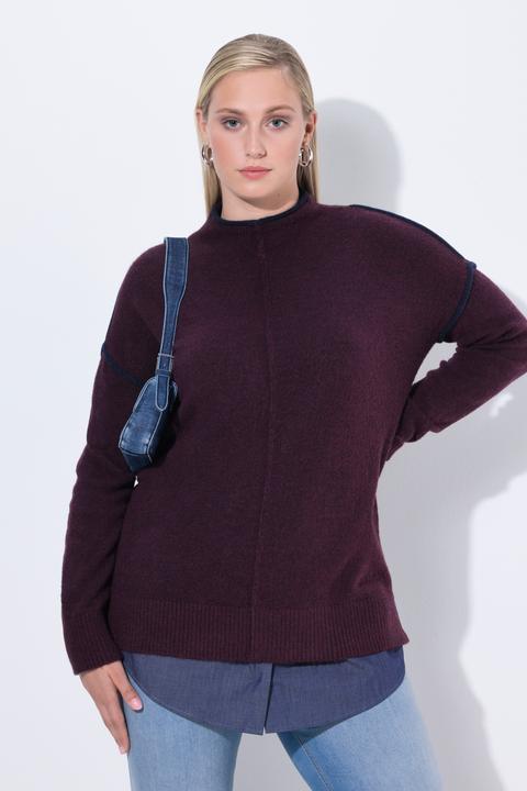 Produktbild Ulla Popken Blusen-Verlängerung, Jeansoptik, A-Linie, Knöpfe (46, 48)