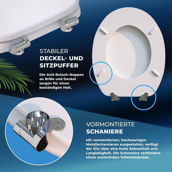 Produktbild Casaria Toilettendeckel