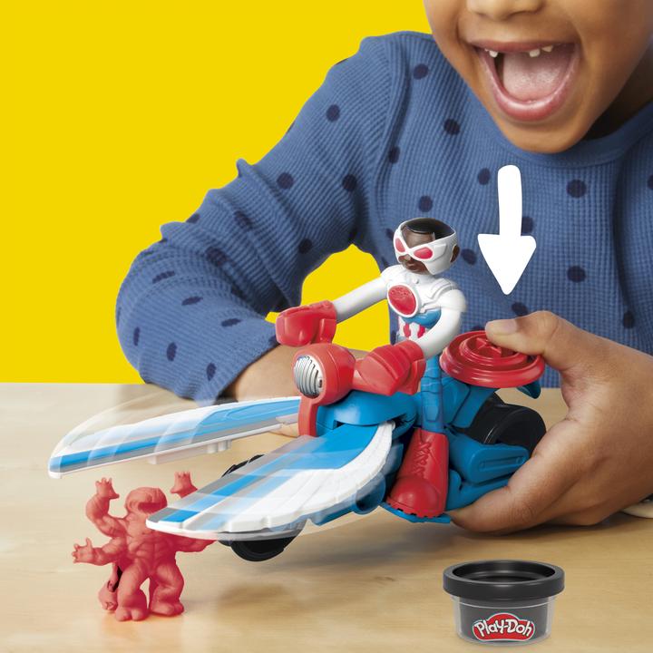 Produktbild Play-Doh PD Captain America Moto-Slicer