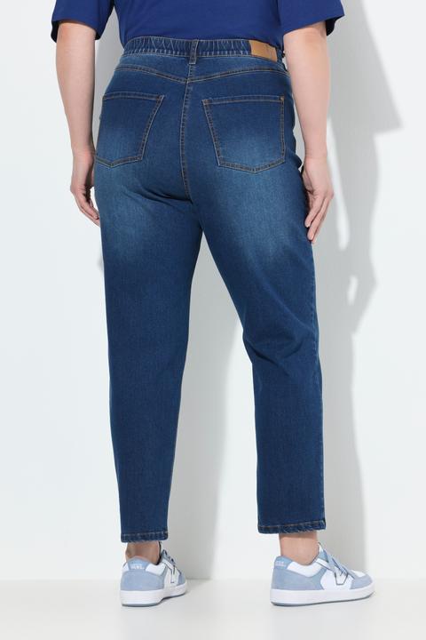 Immagine prodotto Ulla Popken Mom jeans in comodo tessuto elasticizzato con taglio a cinque tasche e cintura comoda (56)