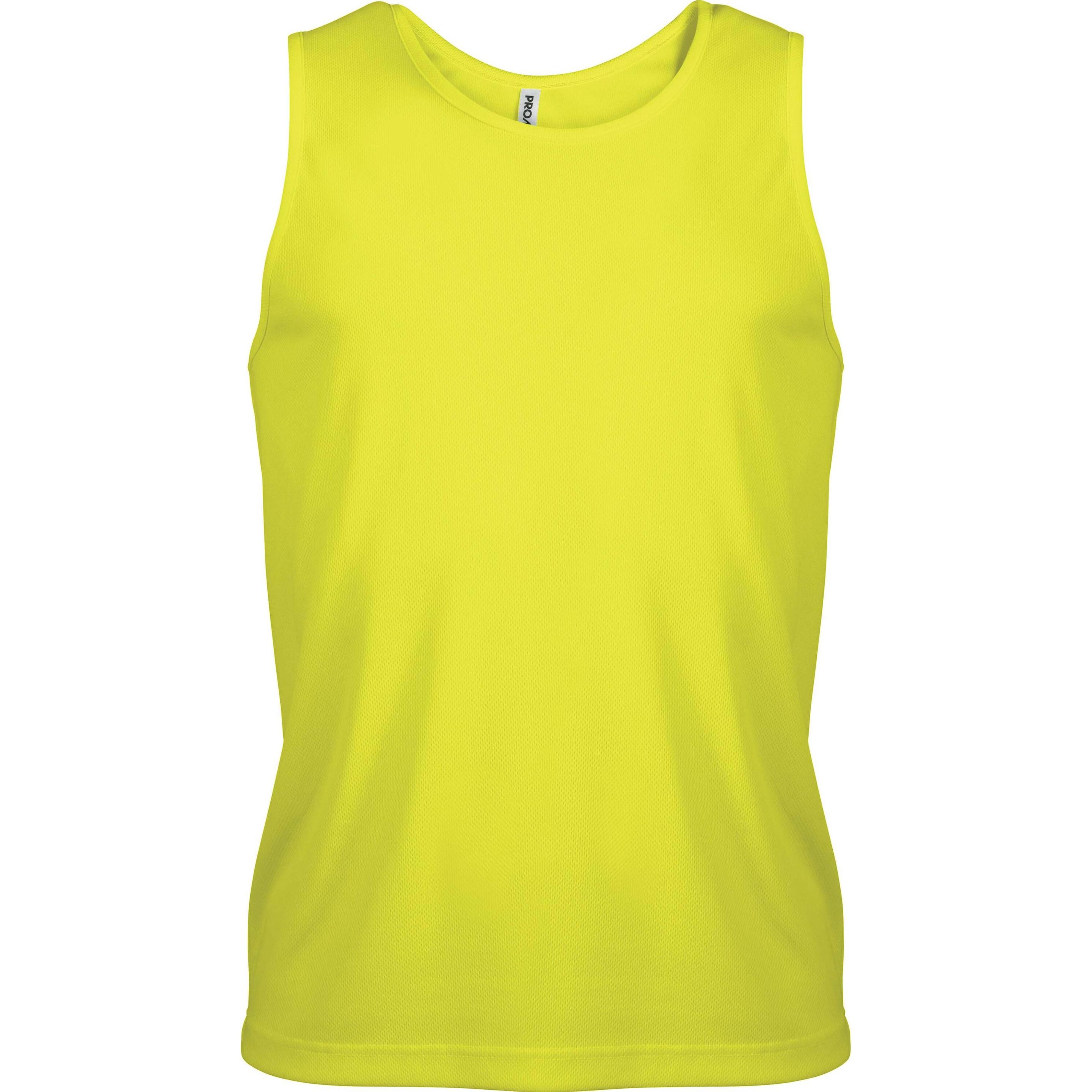 Proact, Herren, Sportshirt, Sport-Tanktop (L), Gelb, L
