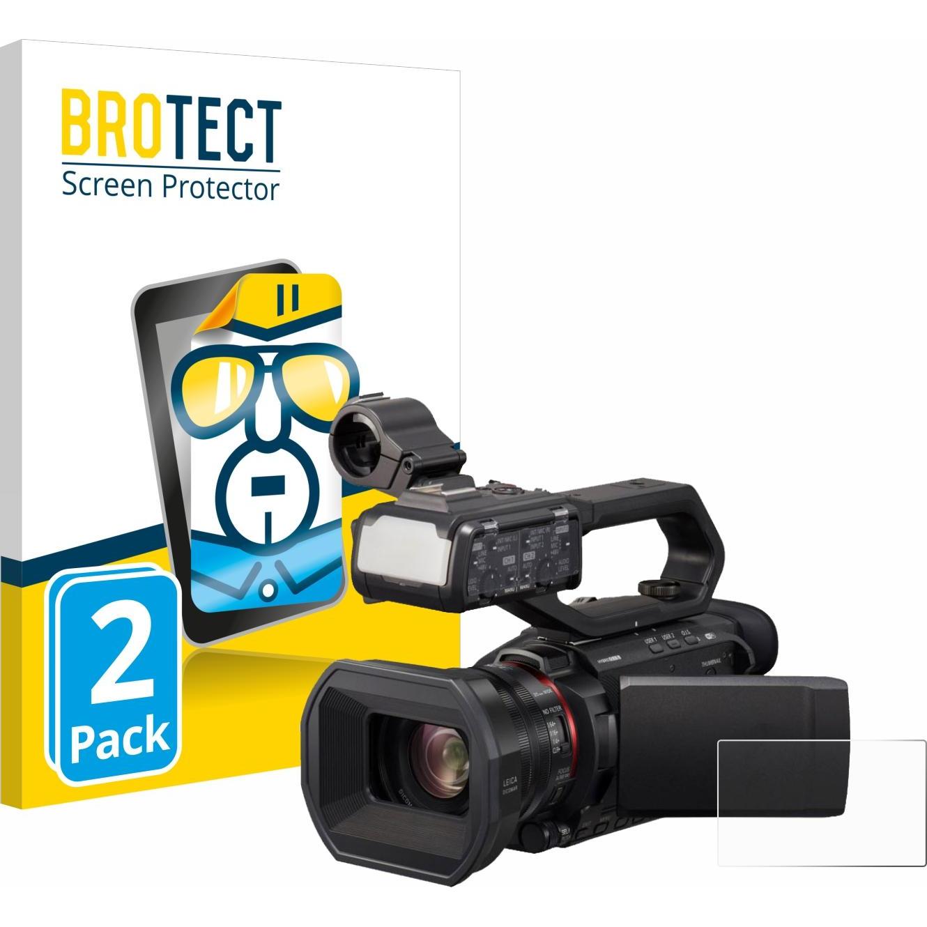 BROTECT Schutzfolie Displayschutz Klar (Displayschutz, HC-X1500), Kameraschutz, Transparent