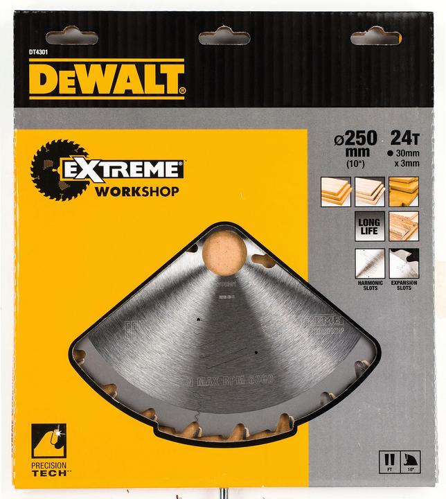 Actual product image DeWalt Handheld circular saw blade