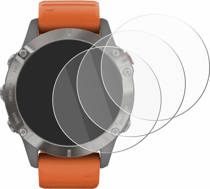 Produktbild Savvies Panzerglas Hartglas Displayschutz (fenix 6 Pro)