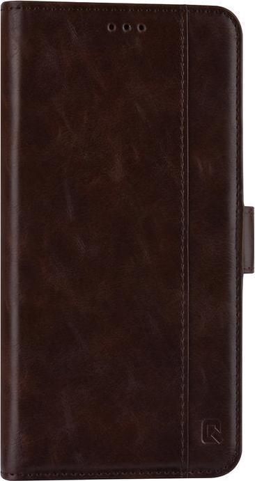 Immagine prodotto UNIQ Accessory Custodia iPhone 13 Pro Max - Custodia a libro in ecopelle marrone con 3 scomparti per carte No.405 (Apple iPhone 13 Pro Max)