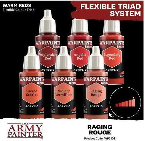 Produktbild The Army Painter Farbe Warpaints Fanatic: Raging Rouge 18 ml