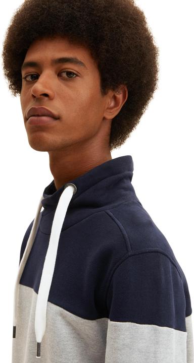 Actual product image Tom Tailor Sweatshirt Colour blocking pullover without hood (XXL)