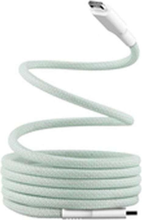 Actual product image T'nB CÂBLE USB-C MAGNÉTIQUE 1,5M M/M (VERT) (1.50 m, 60 W)