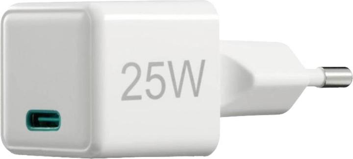 Image du produit Hama Chargeur rapide, USB-C, PD/Qualcomm®, Super-Mini-Charger, 25 W, blanc (25 W, 1 portion)