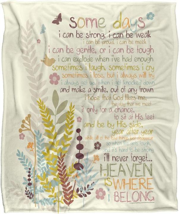 Slingshot Some Days Silky Supersoft Blanket (152.40 x 127 cm)