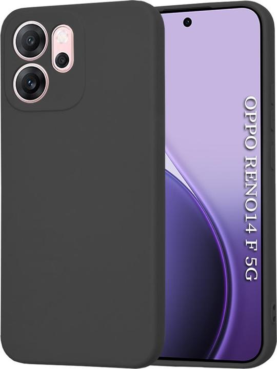 Actual product image Techsuit - SoftFlex - Oppo Reno14 F - Black (Oppo Reno14 F)