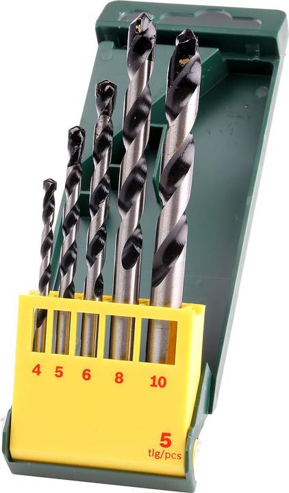 Produktbild Bosch Zubehör Betonbohrer-Set, HM, 5-teilig, 4 - 10 mm (4 - 10 mm)