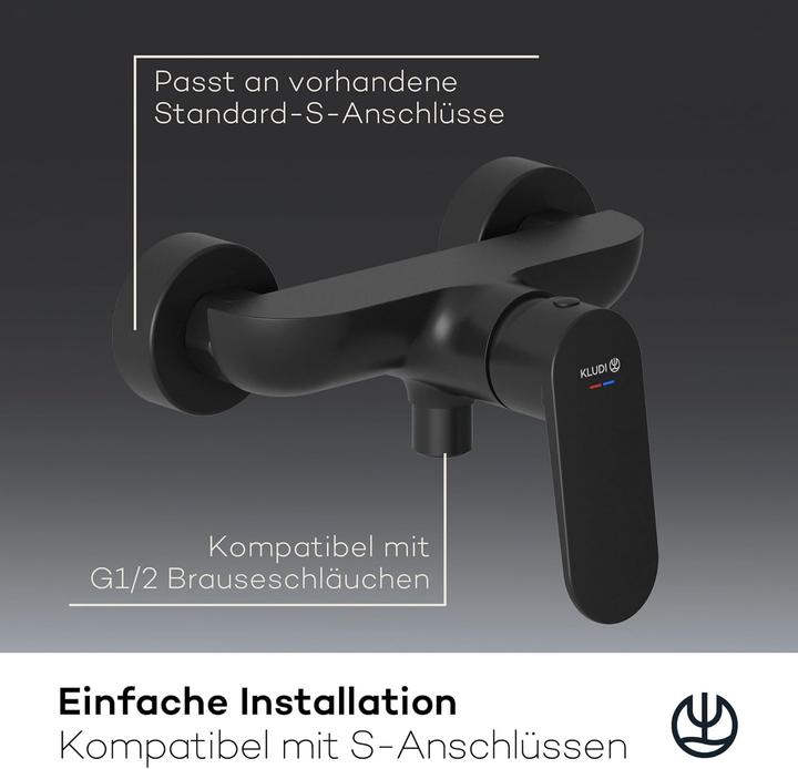Produktbild Kludi X1 Duscharmatur Aufputz, Brause-Einhandmischer