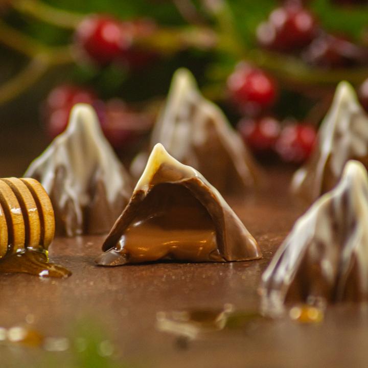 Produktbild miniSchoggi Pralinenform Matterhorn