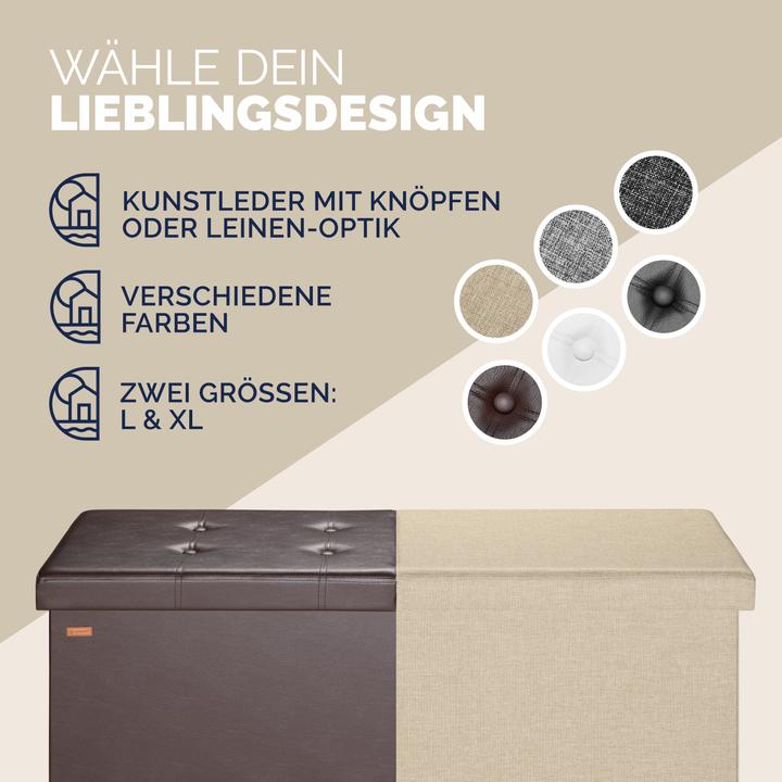 Produktbild Casaria Sitztruhe (115 cm)