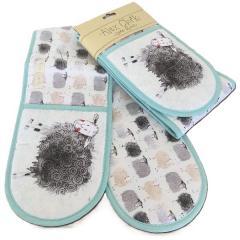 Alex Clark Art GLV13 Schaf-Ofenhandschuhe