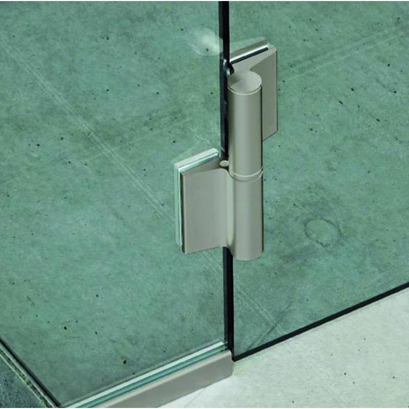 Werkstarck, Türbeschlag + Scharnier, Hydraulikscharnier Biloba EVO Glas/Glas