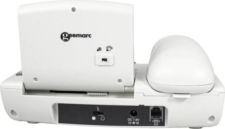 Actual product image Geemarc Pack SERENTIES Corded Senior Phone Caseband Sensor Illuminated Display White