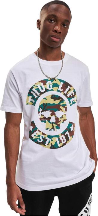Actual product image Thug Life B.Skull Camo T-Shirt white 5XL (5XL)