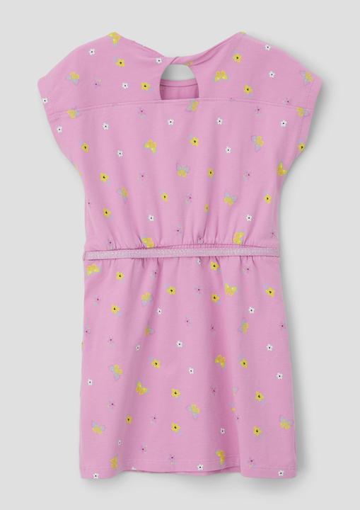 Produktbild S.Oliver Kleid Minikleid mit All-over-Print (98)