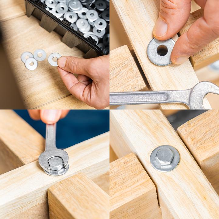 Produktbild Helpmate Karosseriescheibe, 5,3 × 15 × 1,20 mm, Edelstahl A2, DIN 9021 (M5)