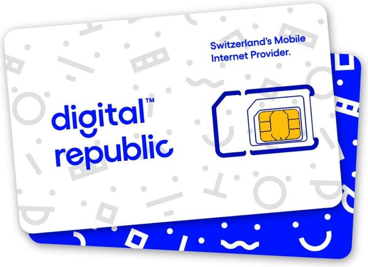 Image du produit Digital Republic Carte SIM Internet illimité pendant 365 jours - Bas débit (Illimité)