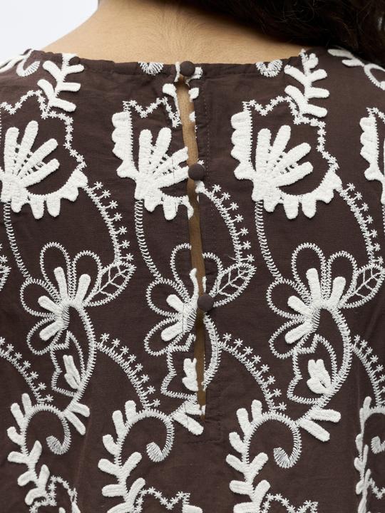 Image du produit Object Bestickte Bluse (36)