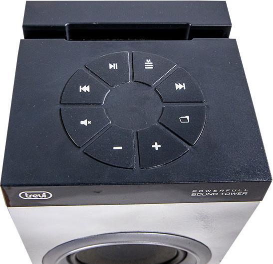 Actual product image Trevi XT 104 BT TOWER AMPLIF. SPKR 50W +BT NY TAXI (Rechargeable battery operated)