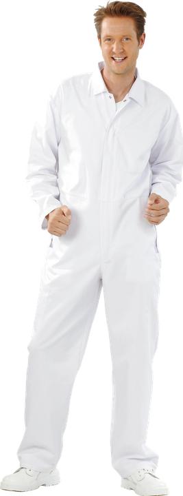 Produktbild Planam Food Herren Overall Arbeitsoverall reinweiss Grösse 50 (50, 1x)