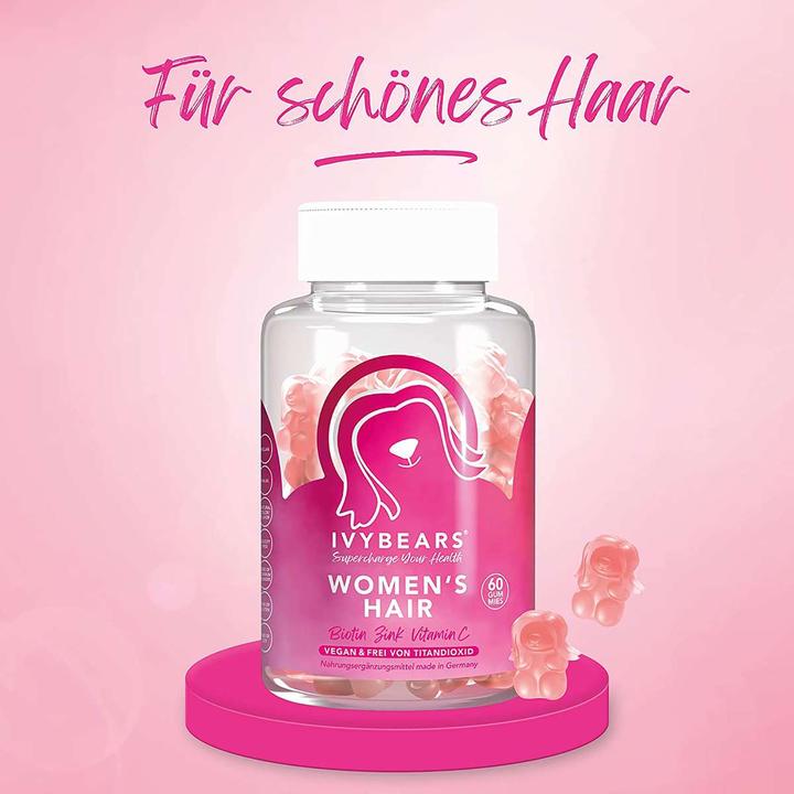 Image du produit IVYBears Vitamines capillaires pour femmes (2 pièce(s), Gummies, 300 g)