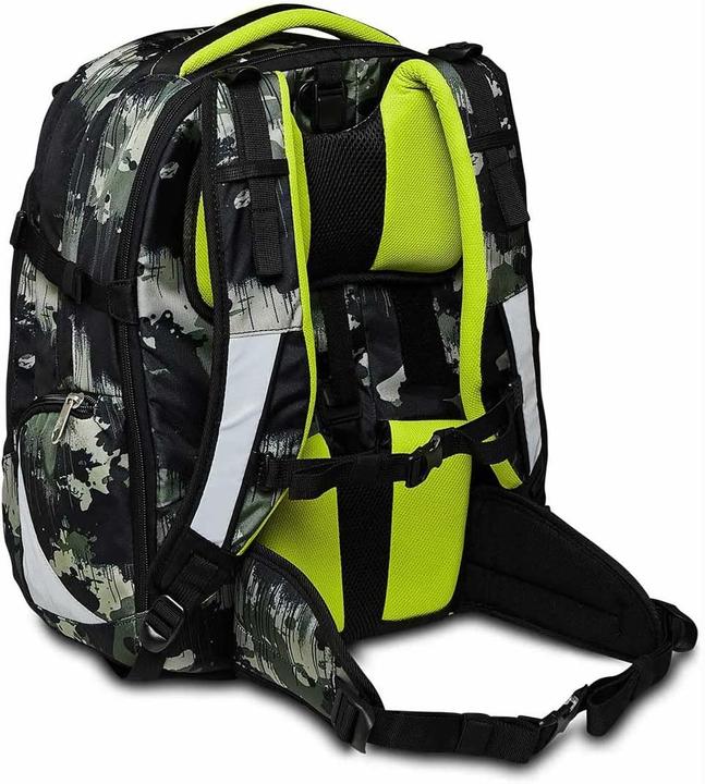 Actual product image Seven Ergonomic Adjustable Backpack with Multiple Compartments and Helmet Holder (32 l)