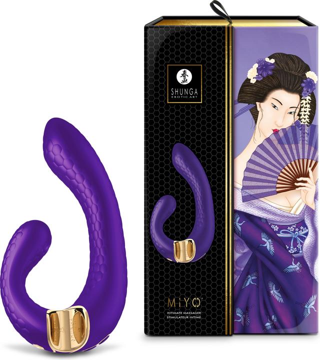 Actual product image Shunga Miyo Intimate Massager Purple