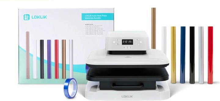 Actual product image Loklik Auto Heat Press