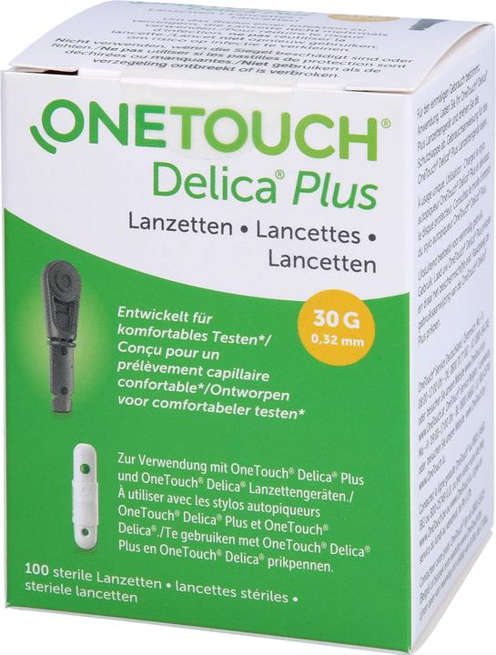 Actual product image OneTouch One Touch Delica Plus Lancets, 100 pcs LAN (Lancets)