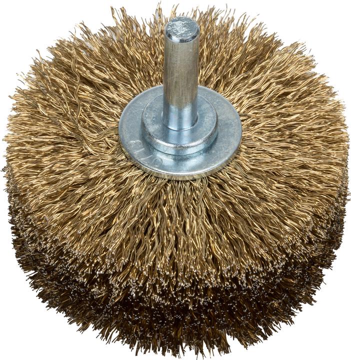 Produktbild Bosch Zubehör Holzstrukturbürste für Bohrmaschinen – Gewellter Draht, vermessingt, 80 mm