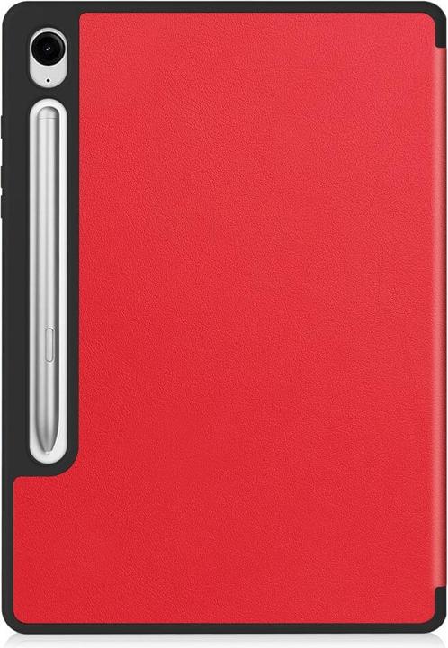 Immagine prodotto Cover-Discount Galaxy Tab S9 / S9 FE - Custodia intelligente in silicone rosso (Galaxy Tab S9, Galaxy Tab S9 FE)