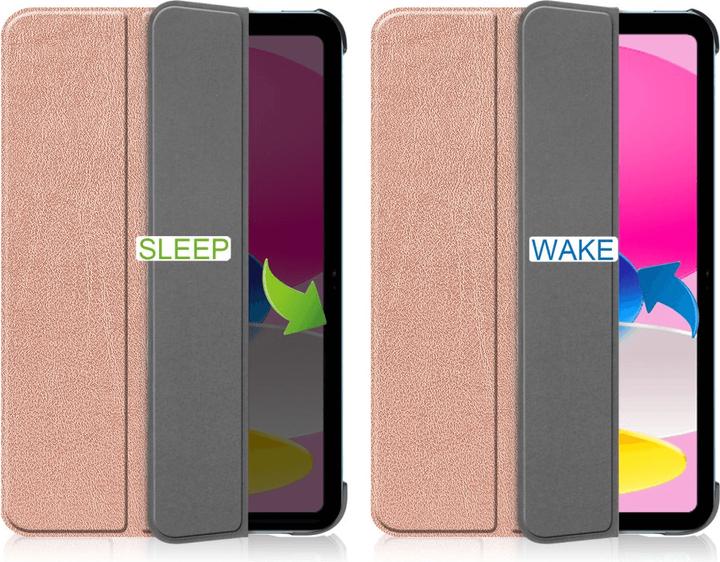 Produktbild Cover-Discount iPad 2025 / 2022 - Tri-fold Smart Leder Case (Apple iPad 2022 (10. Gen), Apple iPad 2025 (11. Gen))