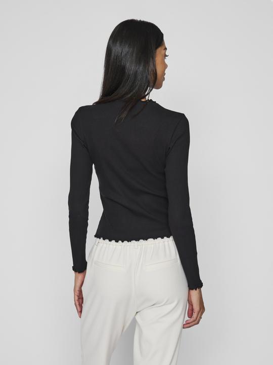 Image du produit Vila High Neck Oberteil mit langen Ärmeln (M)