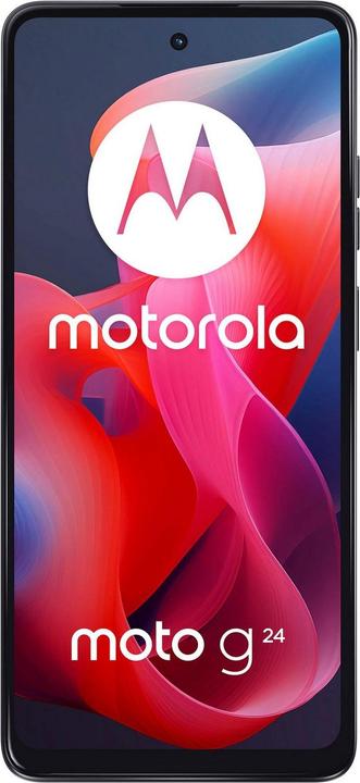 Produktbild Motorola Moto G24 (128 GB, Matte Charcoal, 6.56", Dual SIM, 4G)