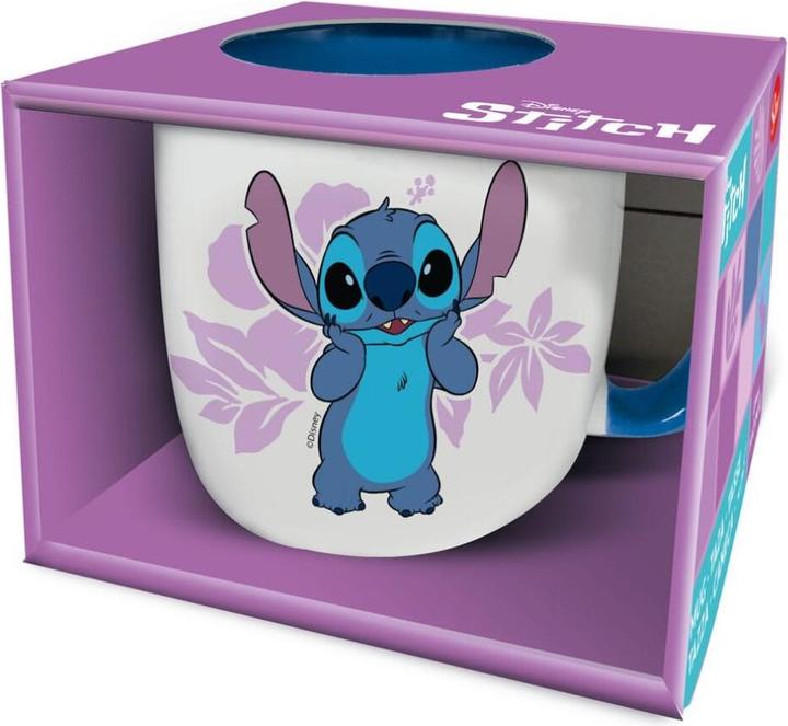 Actual product image Stor STITCH - Flower - Mug Elite Intérieur Coloré - 384ml