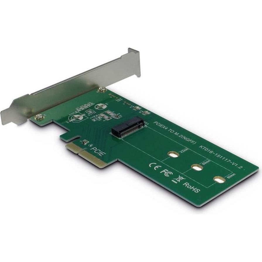 Intertech Scheda PCIe per un disco rigido M.2 PCIe, Cavo interno (PC)