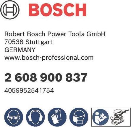 Produktbild Bosch Professional Zubehör EXPERT C470 Schleifpapier mit 8 Löchern für Schwingschleifer, 93 x 230 mm, G 180, 10-tlg. (180)