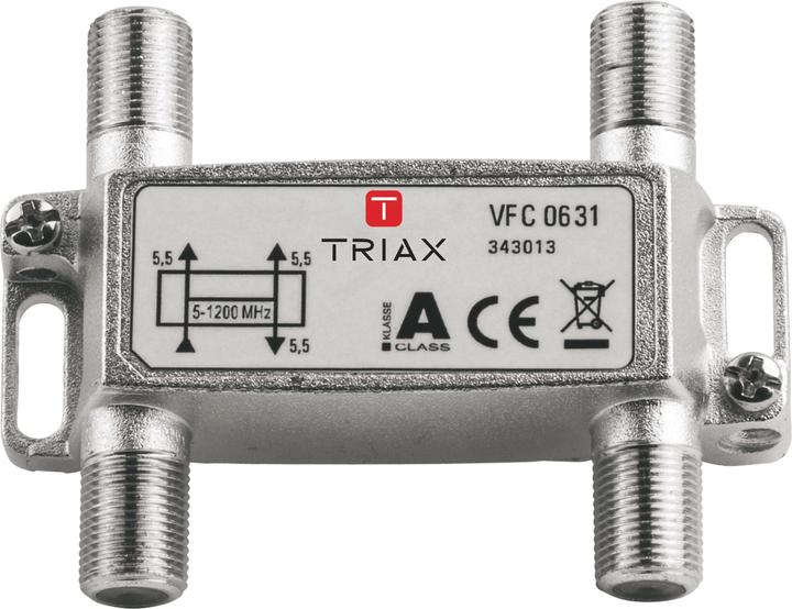 Actual product image Triax VFC 0631 RF splitter (5.50 dB, Manifolds and Branchers)
