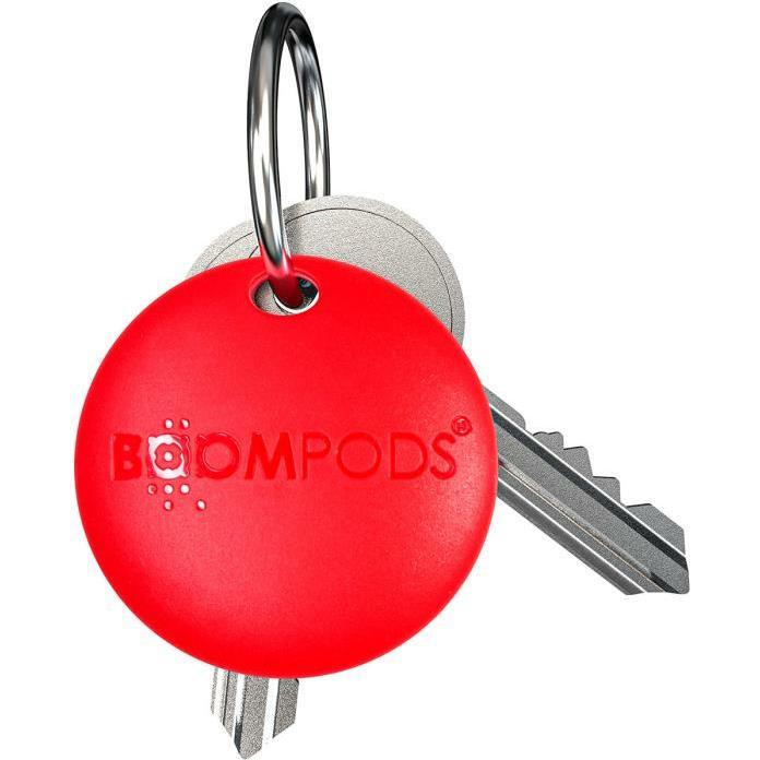 Boompods BOOMTAG rot (Apple), Tracker, Rot