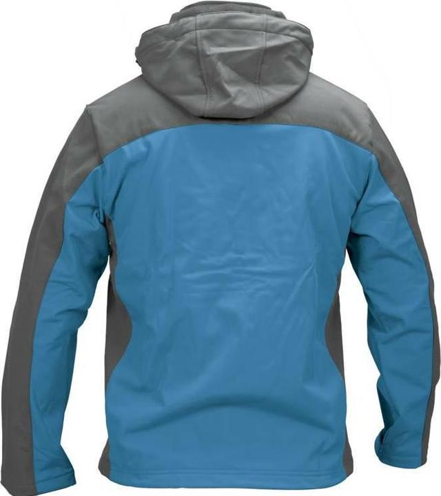 Actual product image Yato Kurtka Softshell Z Kapturem Niebieska Rozm. S (S)