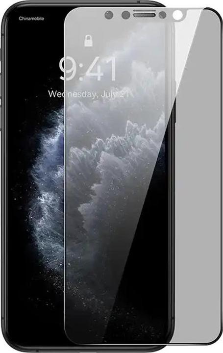 Immagine prodotto Baseus 0,3 mm Protezione completa della privacy Protezione dello schermo in vetro temperato di cristallo (1 Pezzo/i, Apple iPhone XS Max, Apple iPhone 11 Pro Max)