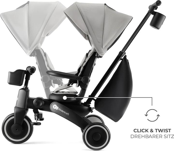 Produktbild KinderKraft Tricycle JAZZ 2 GREY