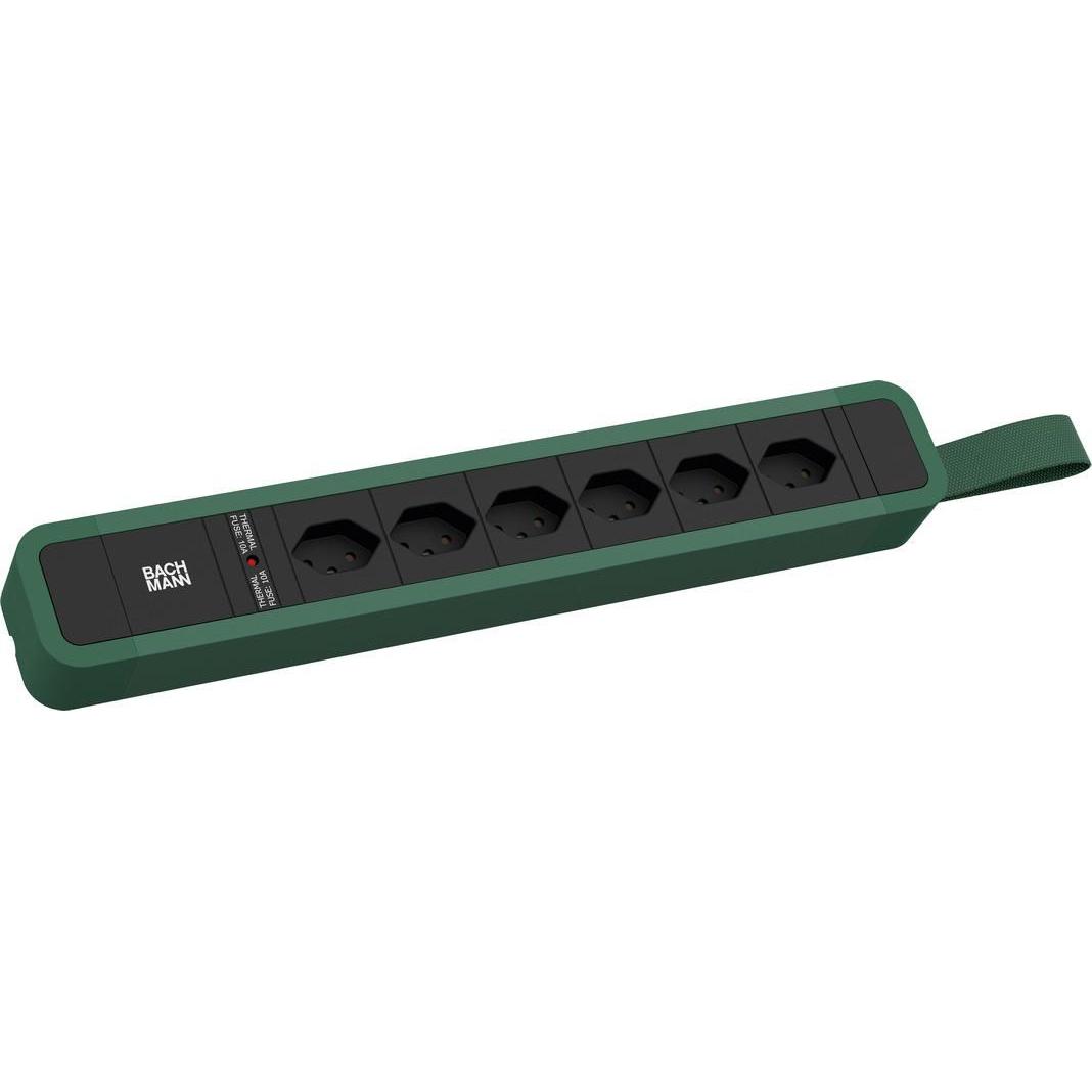 Bachmann, Steckdosenleiste, BACH Steckdosenleiste (6 x, Typ 13, 2 m)